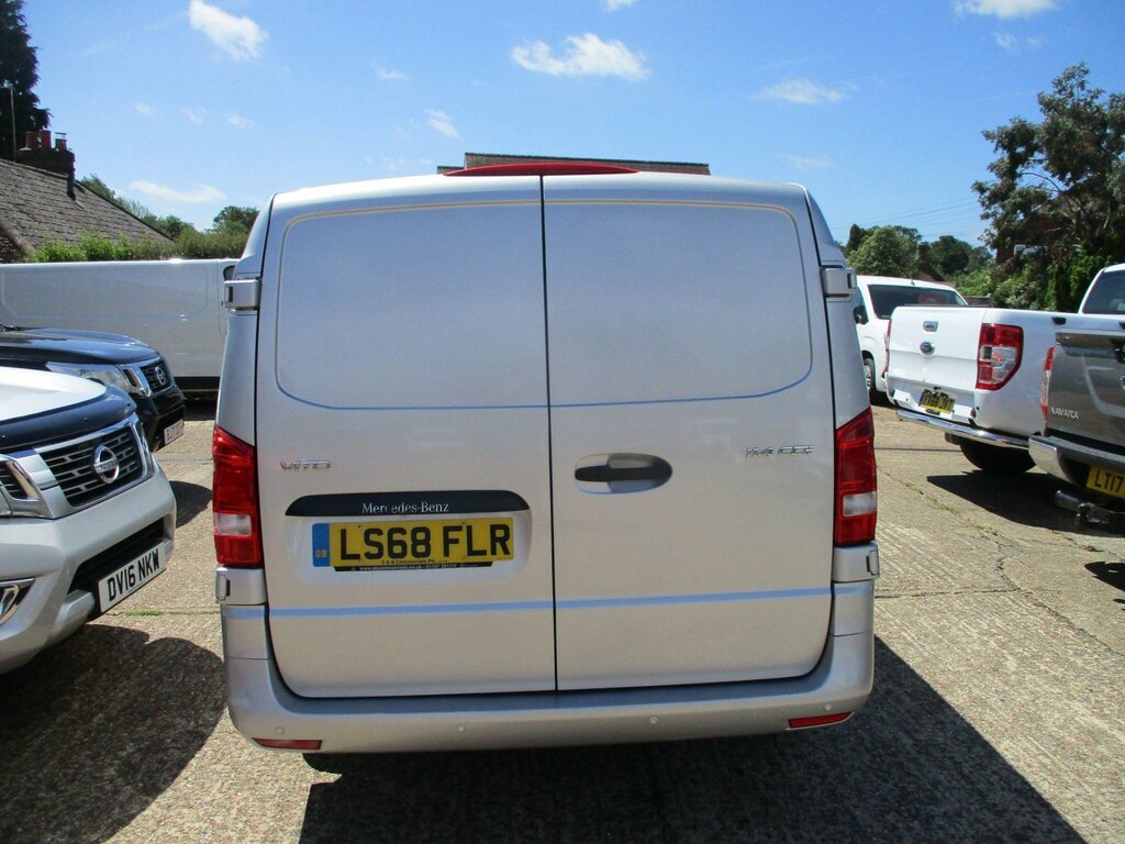 Mercedes-Benz Vito 2.1 114 Cdi Bluetec Rwd L2 Euro 6 6Dr Silver #3