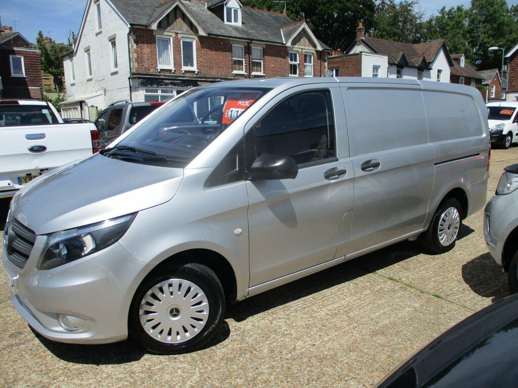 Mercedes-Benz Vito 2.1 114 Cdi Bluetec Rwd L2 Euro 6 6Dr Silver #2
