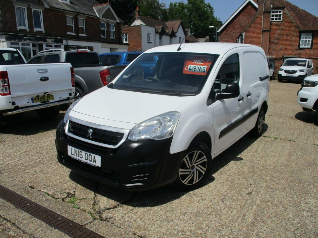 Peugeot Partner 1.6 Hdi 850 Proffesional White