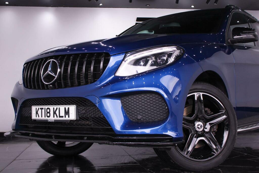 Mercedes-Benz GLE Class Suv 3.0 Gle350d V6 Amg Night Edition G-tronic 4Mat Blue #4