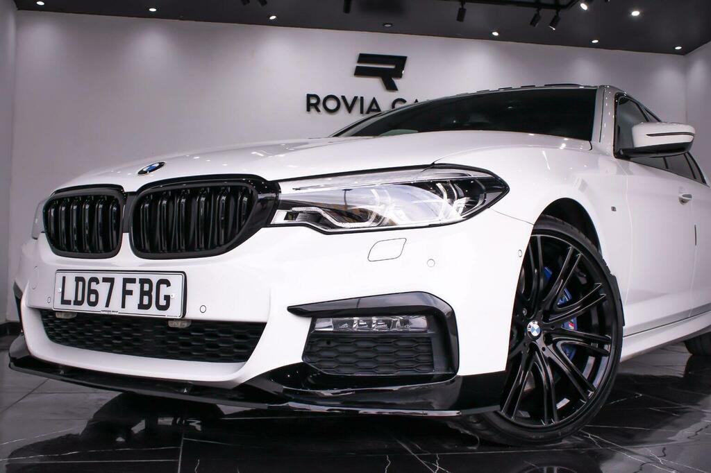 BMW 5 Series Saloon 3.0 540I M Sport Xdrive Euro 6 Ss 4 White #5