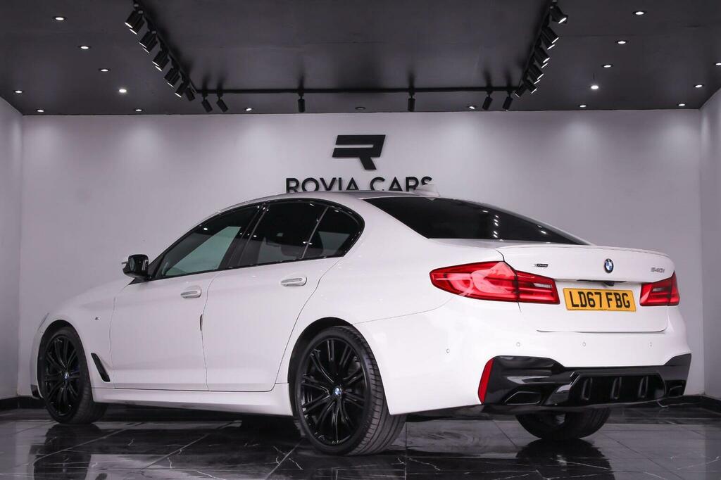 BMW 5 Series Saloon 3.0 540I M Sport Xdrive Euro 6 Ss 4 White #6