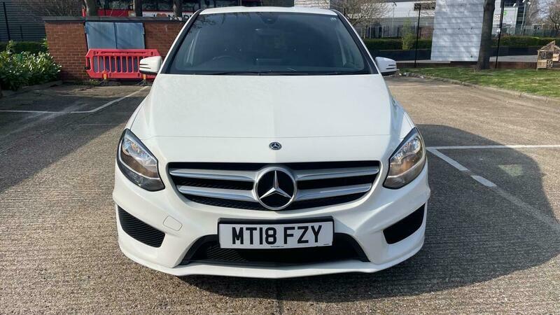 Mercedes-Benz B Class 1.6 B180 Amg Line MT18FZY White #2