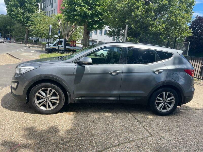 Hyundai Santa Fe 2.2 Crdi Premium Suv Silver #4