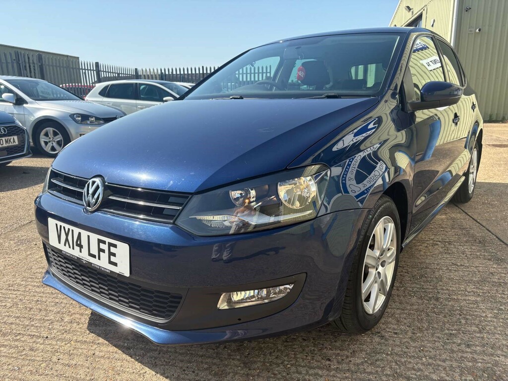 Volkswagen Polo Hatchback 1.2 Match Edition 2014 Black #5