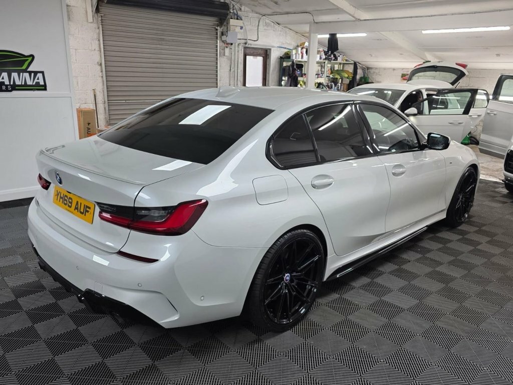 BMW 3 Series 2.0 318D M Sport Saloon Euro 6 S YH69AUF White #6