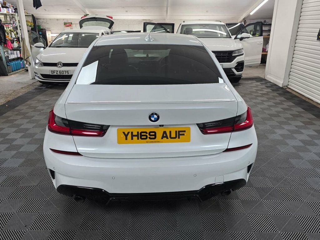 BMW 3 Series 2.0 318D M Sport Saloon Euro 6 S YH69AUF White #5