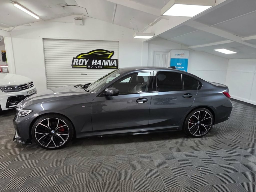 BMW 3 Series 2.0 320D M Sport Saloon Euro 6 EO69PGY Grey #3