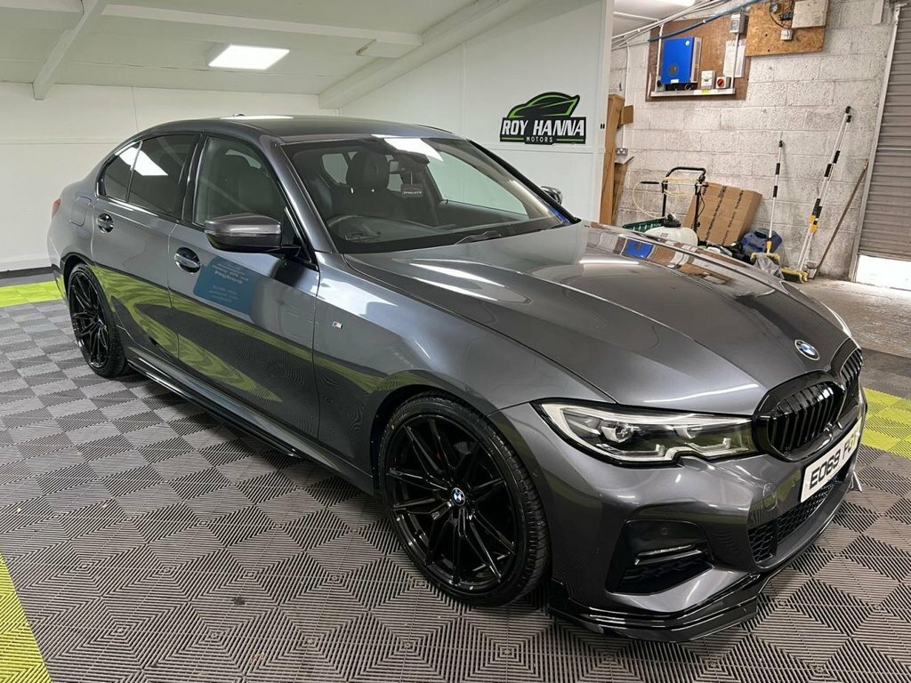 BMW 3 Series 2.0 320D M Sport Saloon Euro 6 Grey #4