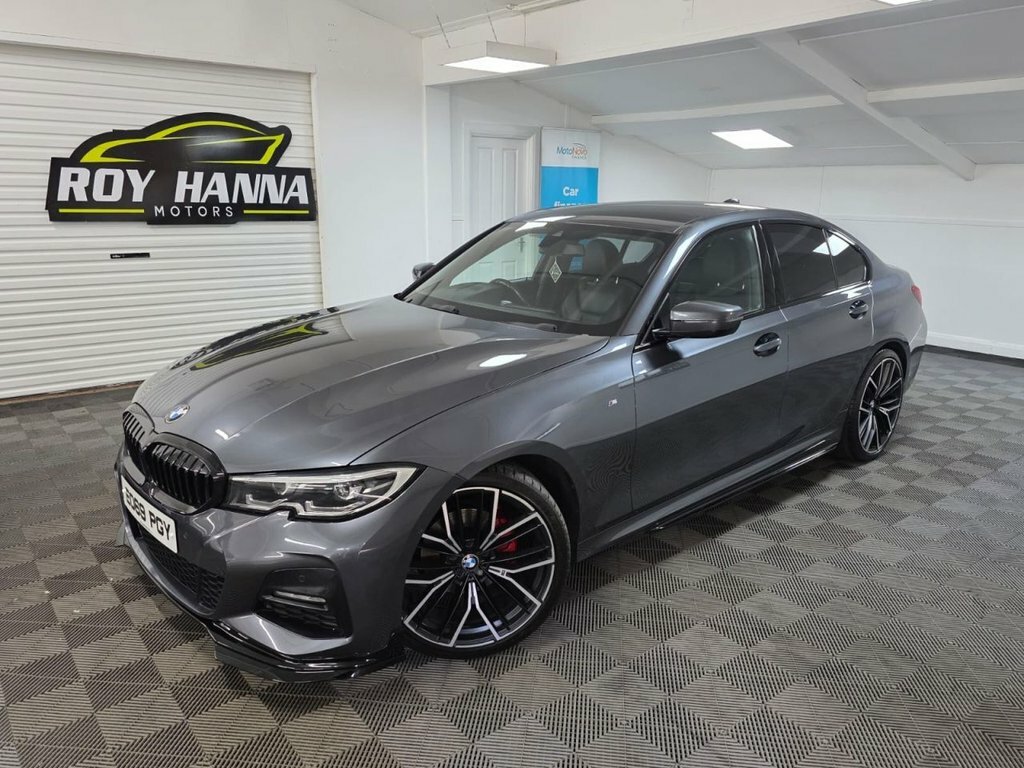 BMW 3 Series 2.0 320D M Sport Saloon Euro 6 EO69PGY Grey #2