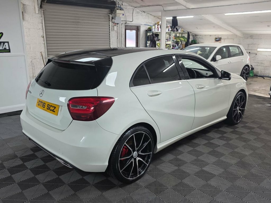 Mercedes-Benz A Class 1.5 A180d Sport Hatchback Euro 6 DT16SCZ White #6