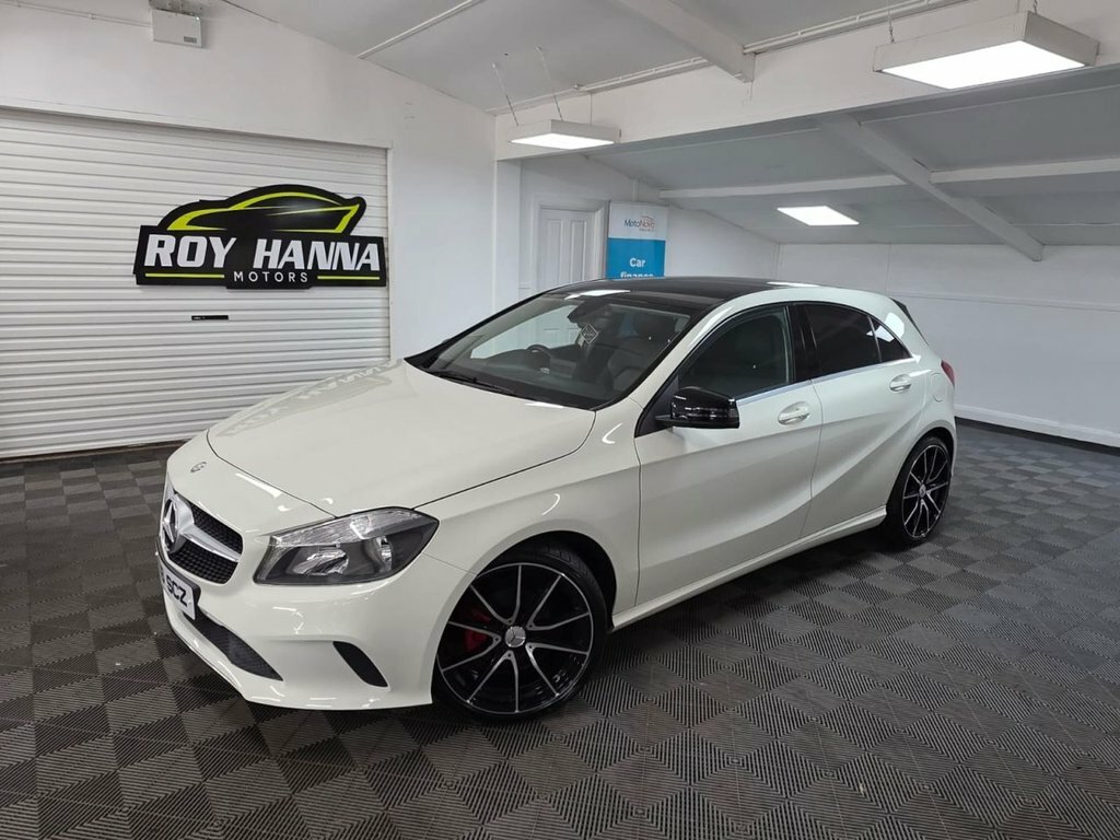 Mercedes-Benz A Class 1.5 A180d Sport Hatchback Euro 6 DT16SCZ White #2
