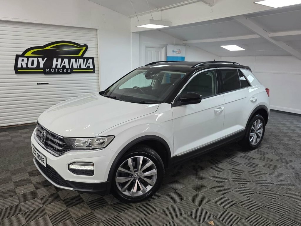 Volkswagen T-Roc 1.0 Tsi Gpf Design Suv Euro 6 S White