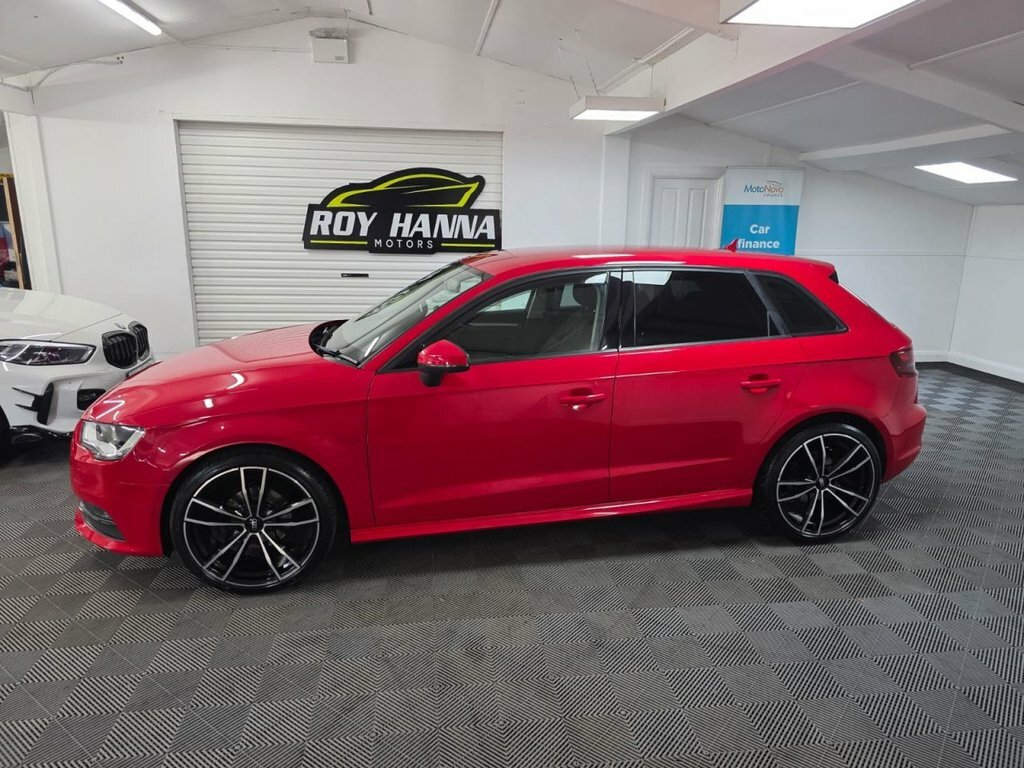 Audi A3 1.6 Tdi Ultra Se Technik Sportback Manu KU16UCZ Red #3