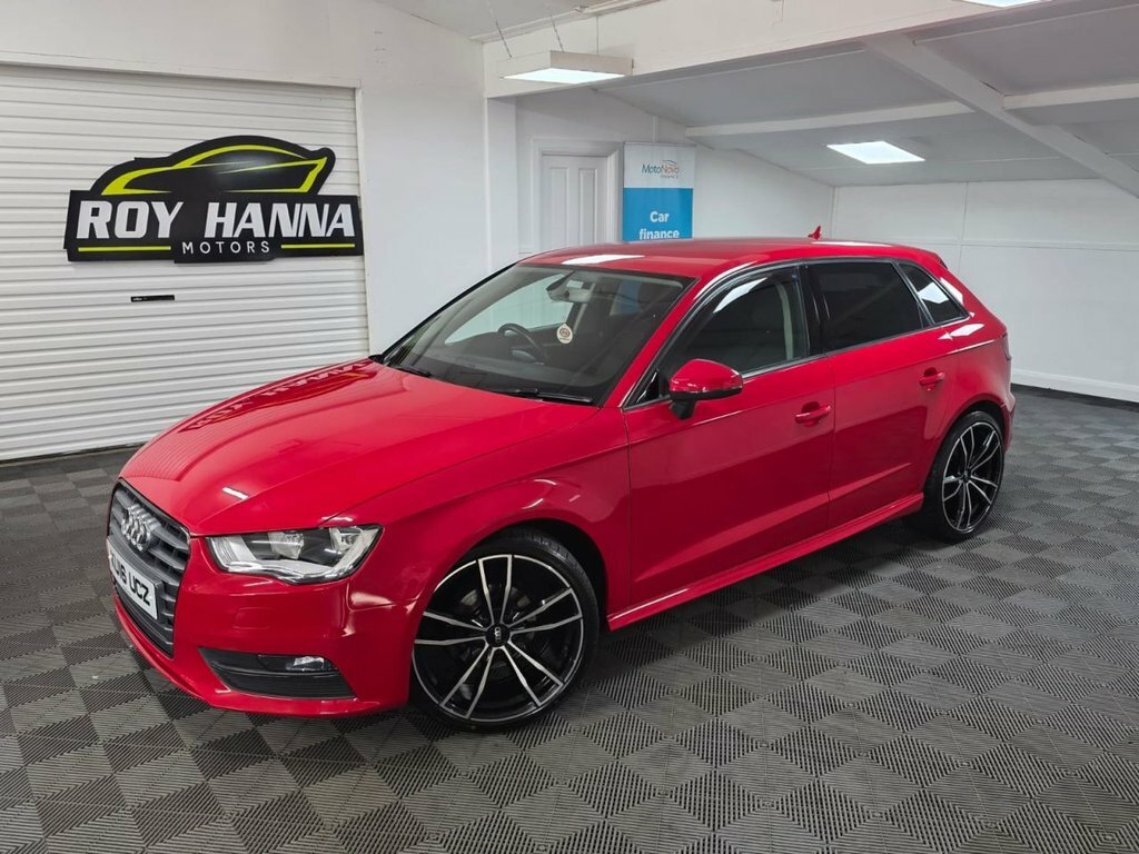 Audi A3 1.6 Tdi Ultra Se Technik Sportback Manu Red