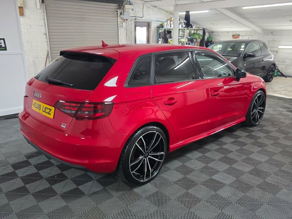 Audi A3 1.6 Tdi Ultra Se Technik Sportback Manu KU16UCZ Red #6