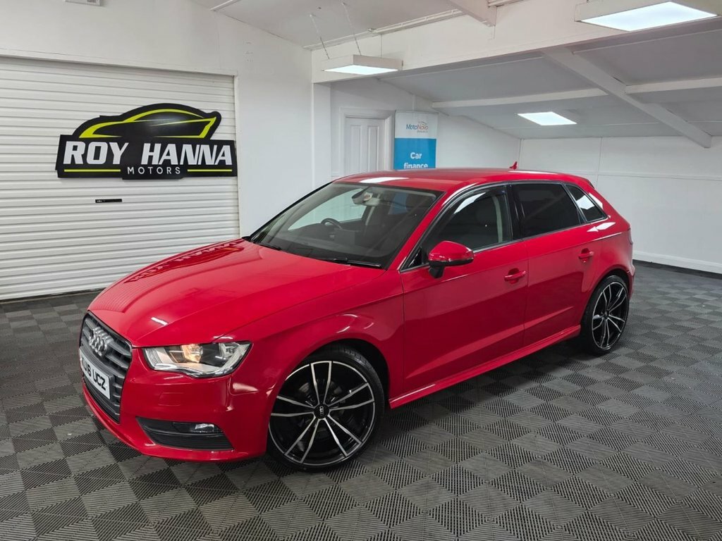 Audi A3 1.6 Tdi Ultra Se Technik Sportback Manu KU16UCZ Red #2