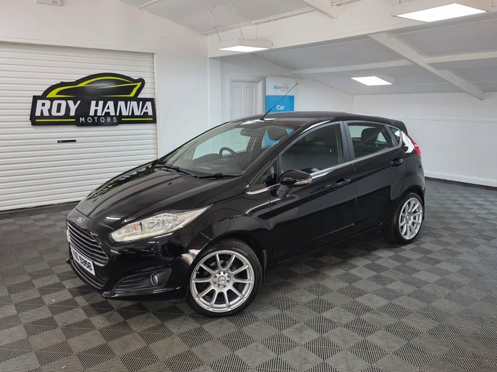 Ford Fiesta 1.5 Tdci Zetec Hatchback Euro 6 YNZ5356 Black #2