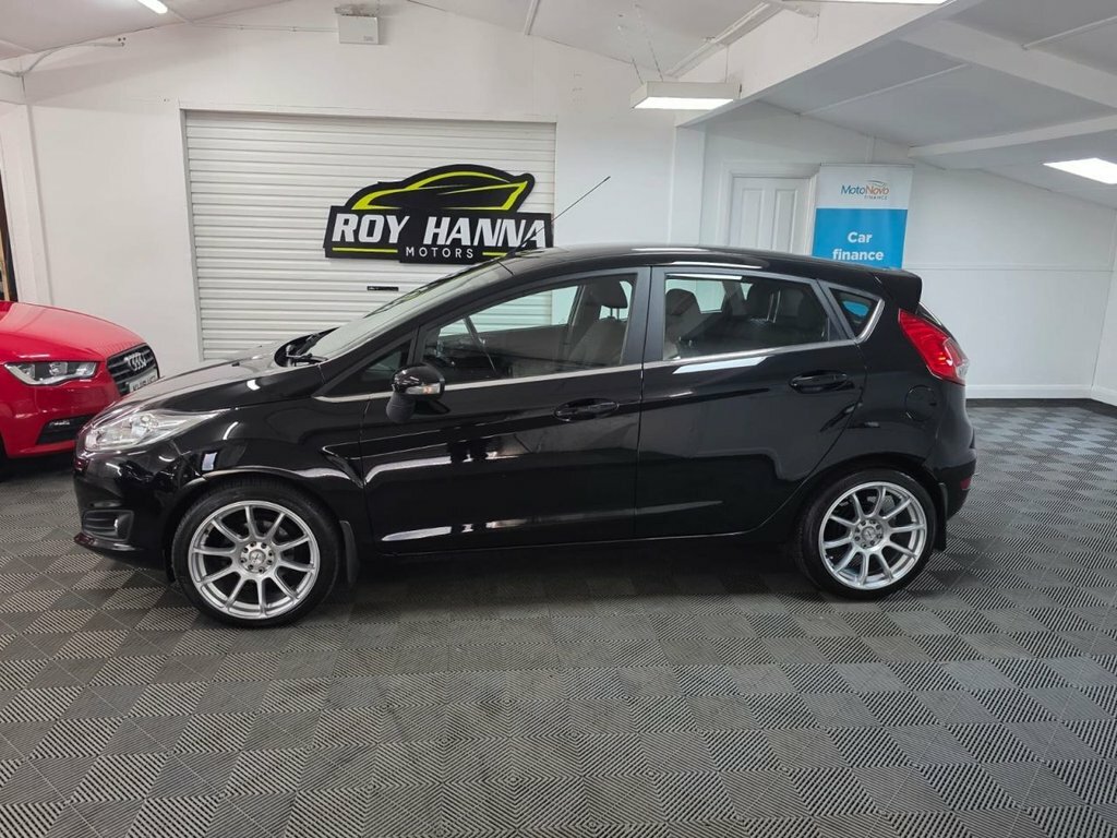 Ford Fiesta 1.5 Tdci Zetec Hatchback Euro 6 YNZ5356 Black #3