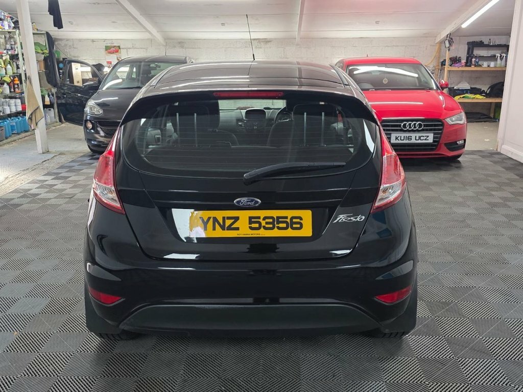 Ford Fiesta 1.5 Tdci Zetec Hatchback Euro 6 YNZ5356 Black #5