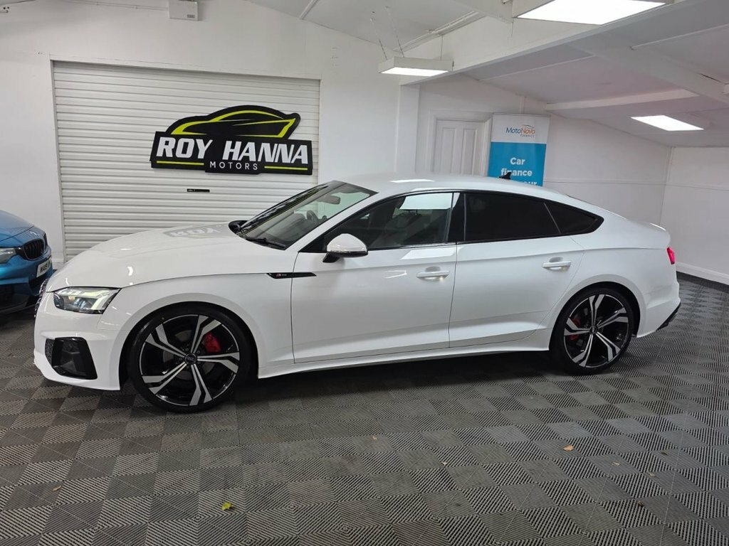 Audi A5 2.0 Tdi 35 S Line Sportback S Tronic Eu White #3