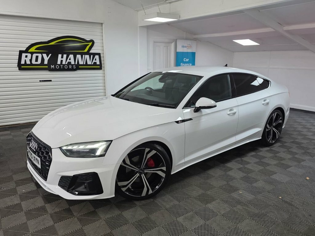 Audi A5 2.0 Tdi 35 S Line Sportback S Tronic Eu White #2