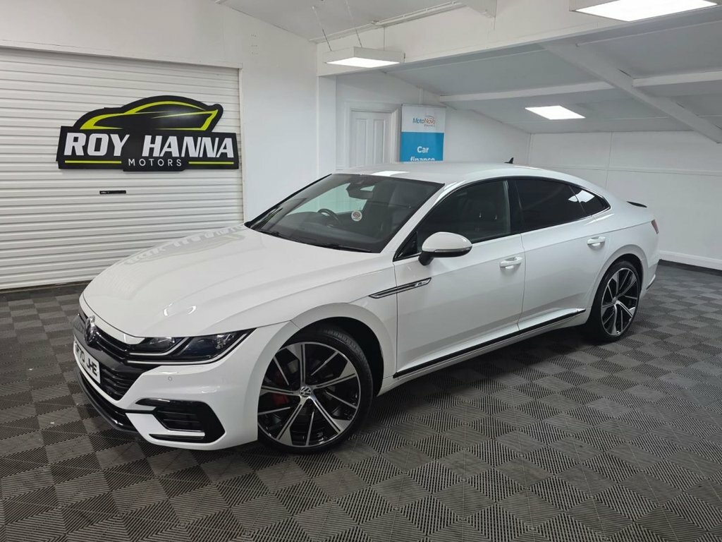 Volkswagen Arteon 2.0 Tdi R-line Fastback Dsg Euro 6 S S White