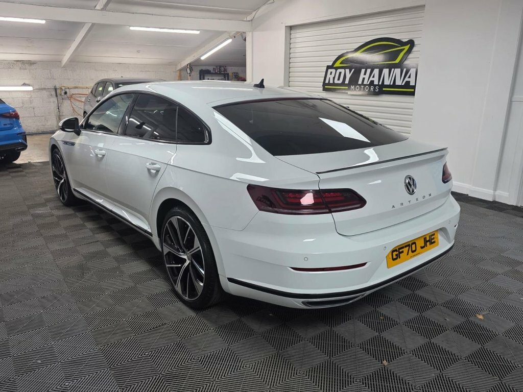 Volkswagen Arteon 2.0 Tdi R-line Fastback Dsg Euro 6 S S White #4