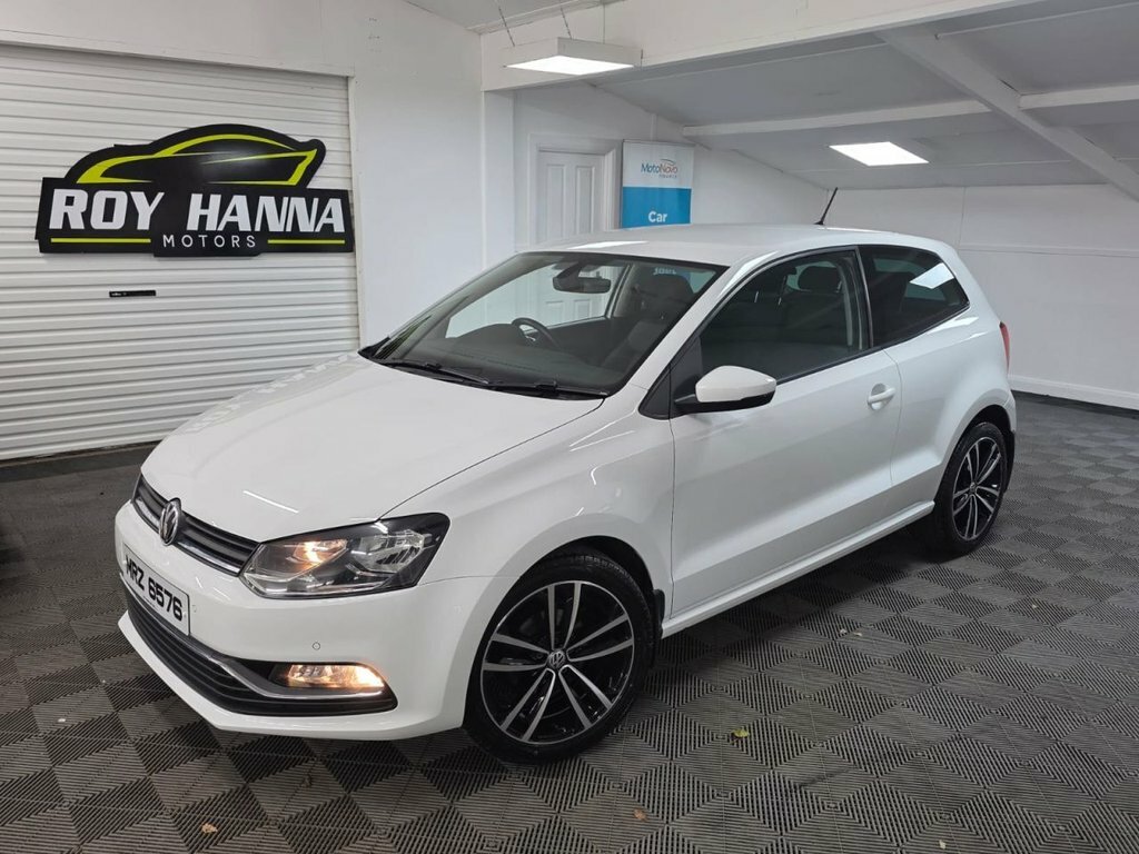 Volkswagen Polo 1.0 Bluemotion Tech Match Edition Hatchback Pe MRZ6576 White #2
