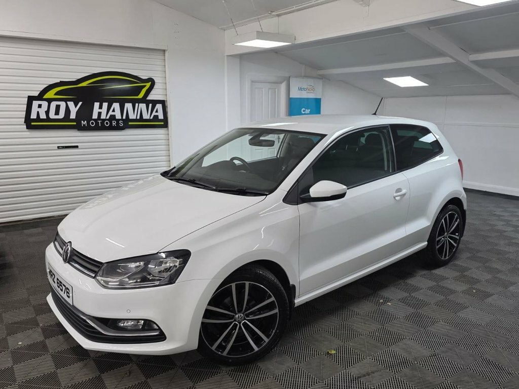 Volkswagen Polo 1.0 Bluemotion Tech Match Edition Hatchback Pe MRZ6576 White