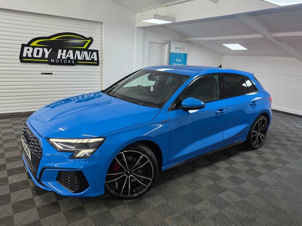 Audi A3 1.5 Tfsi 35 S Line Sportback Eur Blue