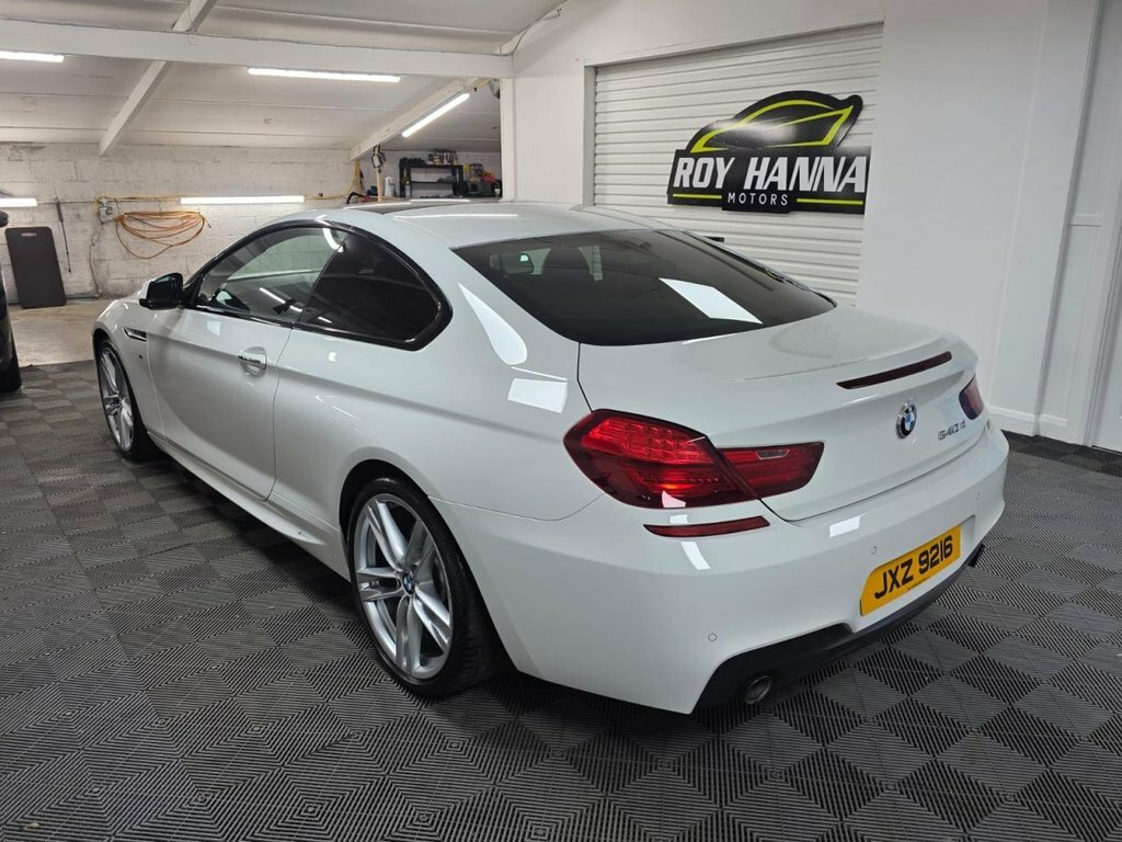 BMW 6 Series Gran Coupe 3.0 640D M Sport Coupe Euro 5 S S White #4