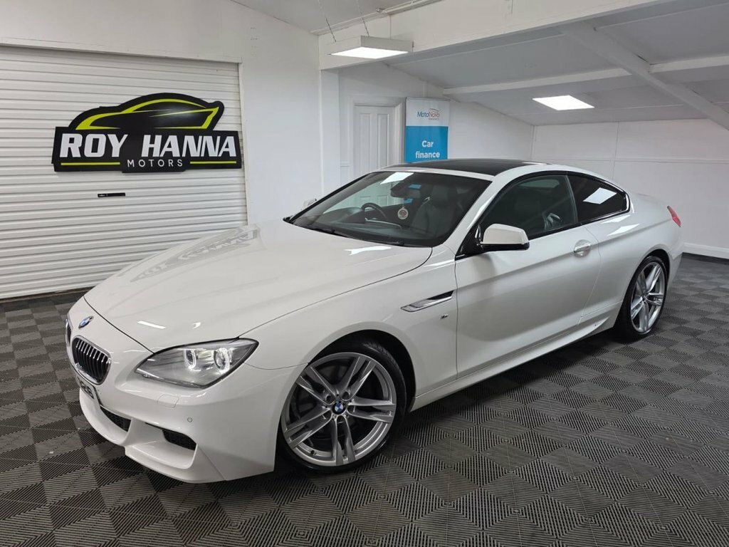 BMW 6 Series Gran Coupe 3.0 640D M Sport Coupe Euro 5 S S White