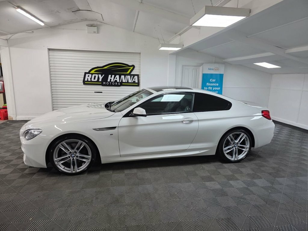 BMW 6 Series Gran Coupe 3.0 640D M Sport Coupe Euro 5 S S White #3