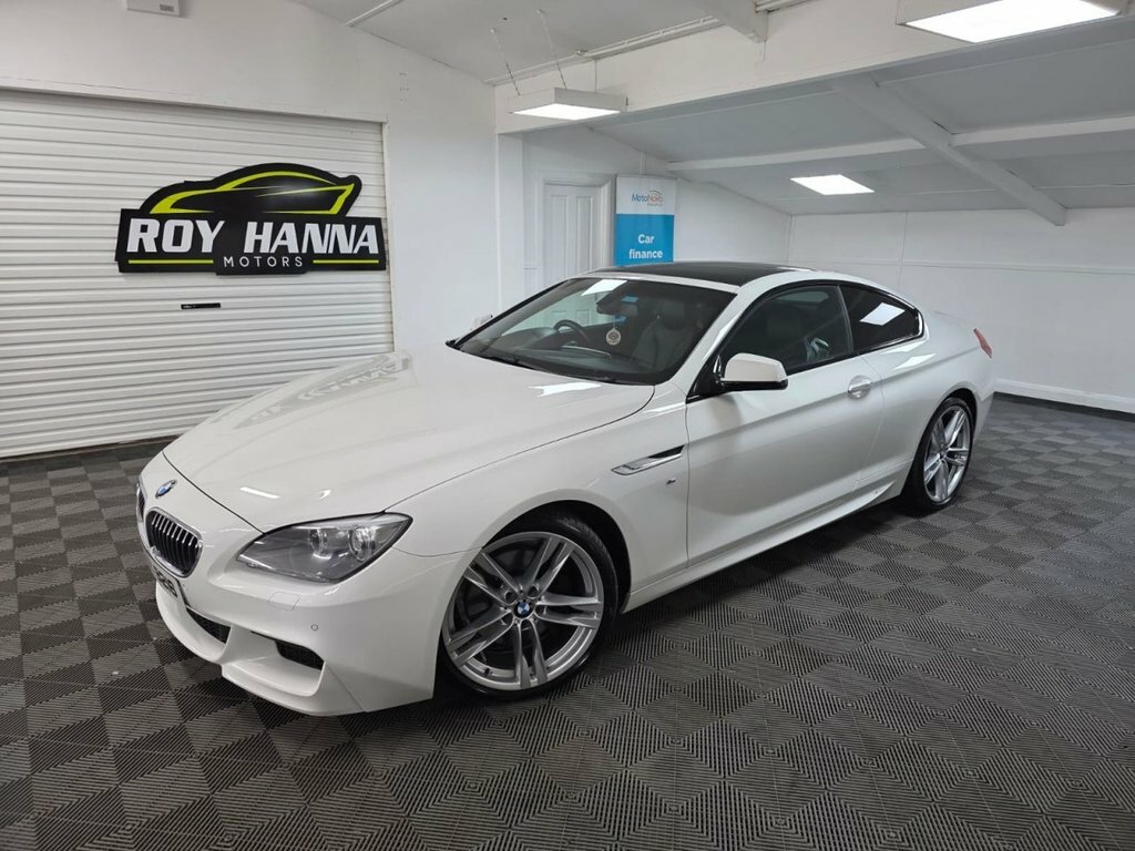 BMW 6 Series Gran Coupe 3.0 640D M Sport Coupe Euro 5 S S White #2