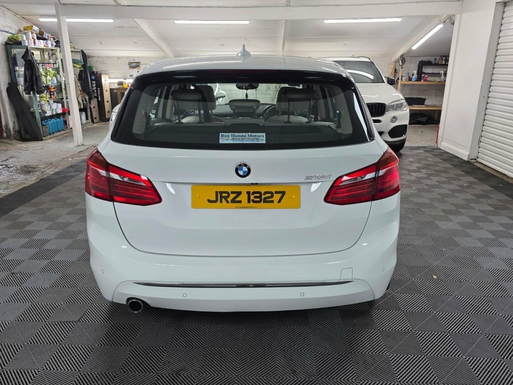 BMW 2 Series Active Tourer 1.5 218I Luxury Mpv Euro 6 S S JRZ1327 White #5