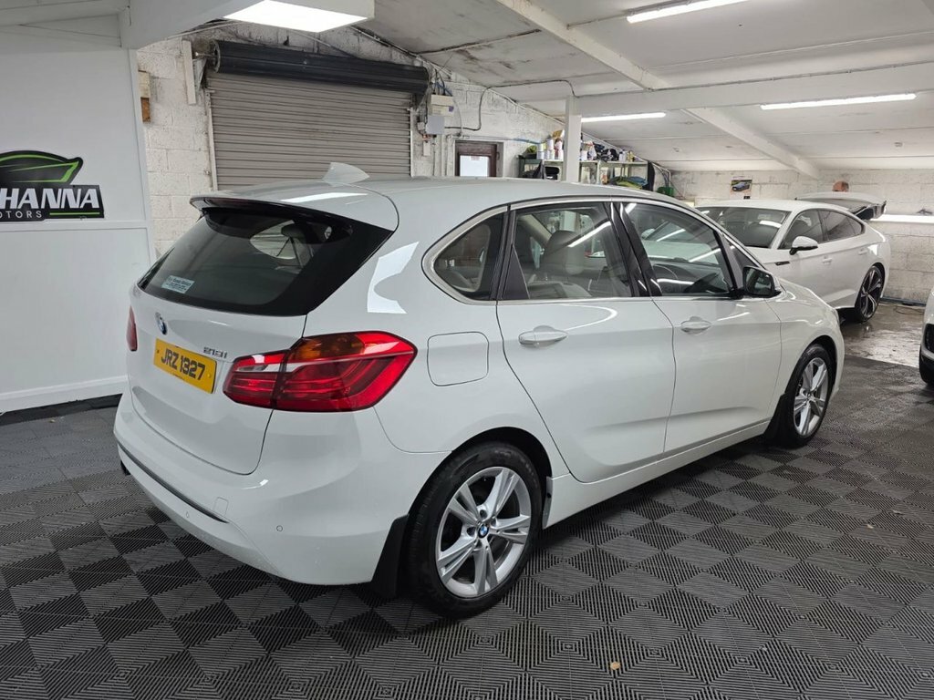 BMW 2 Series Active Tourer 1.5 218I Luxury Mpv Euro 6 S S JRZ1327 White #6
