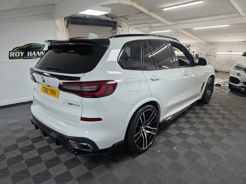 BMW X5 3.0 30D Mht M Sport Suv Hybrid Xdr White #6
