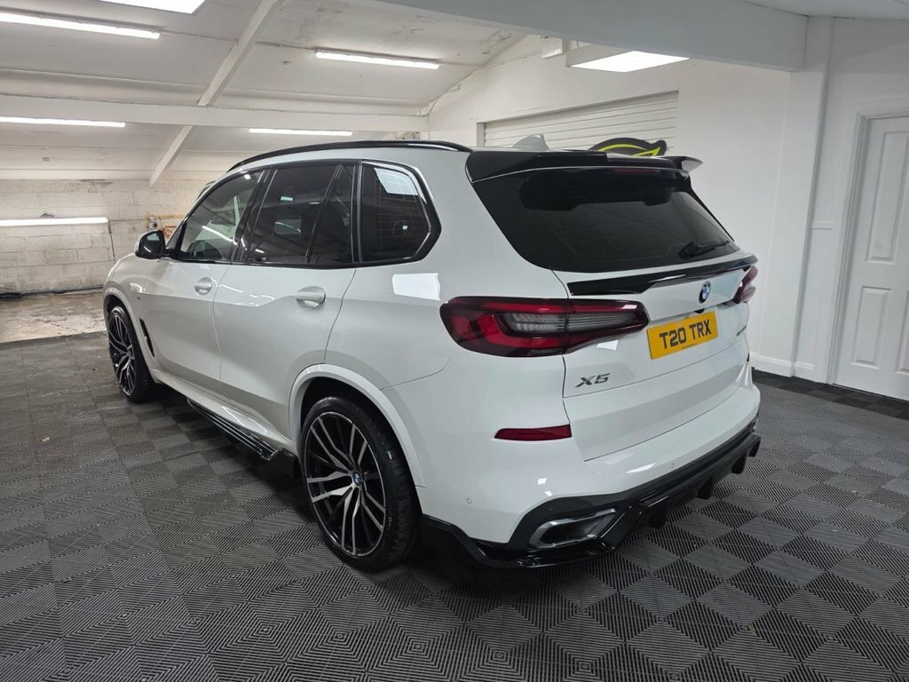 BMW X5 3.0 30D Mht M Sport Suv Hybrid Xdr White #4