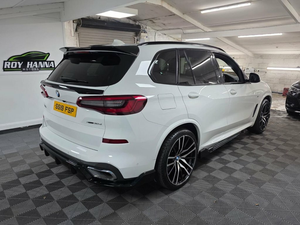 BMW X5 3.0 30D M Sport Suv Xdrive Euro 6 White #6