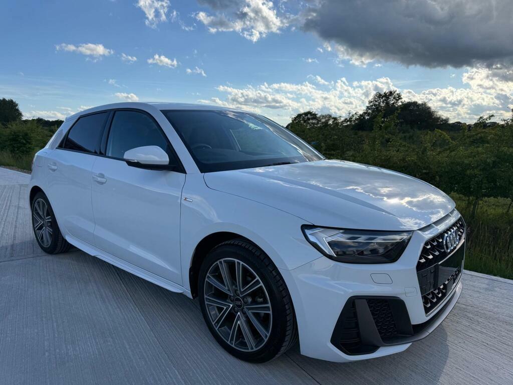 Audi A1 1.0 Tfsi 25 S Line Sportback Euro 6 S S White #3