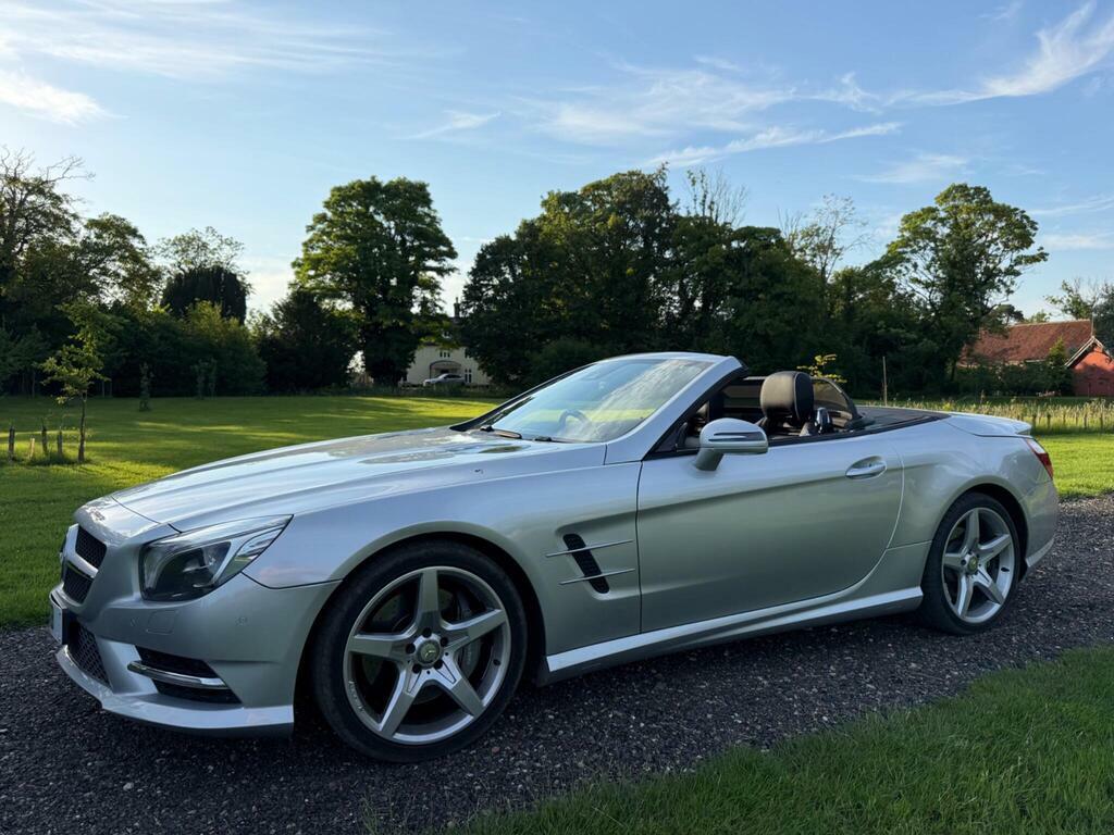 Mercedes-Benz SL Class 3.5 Sl350 Amg Sport G-tronic Euro 5 S S Silver #4