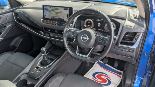 Nissan Qashqai 1.3 Dig-t Mhev N-connecta Suv Hybrid Ma LL72WLG Blue #2