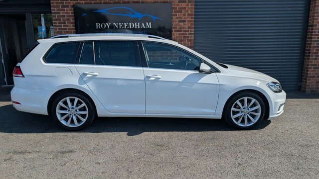 Volkswagen Golf 2.0 Tdi Gt Edition Estate Dsg Euro 6 S White