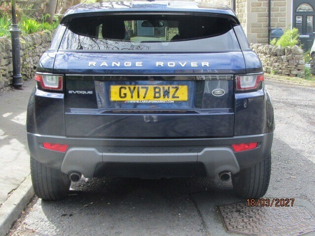 Land Rover Range Rover Evoque 2.0 Td4 Se Tech GY17BWZ Blue #3