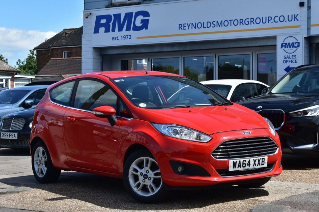 Ford Fiesta 1L Zetec WA64XXB Red
