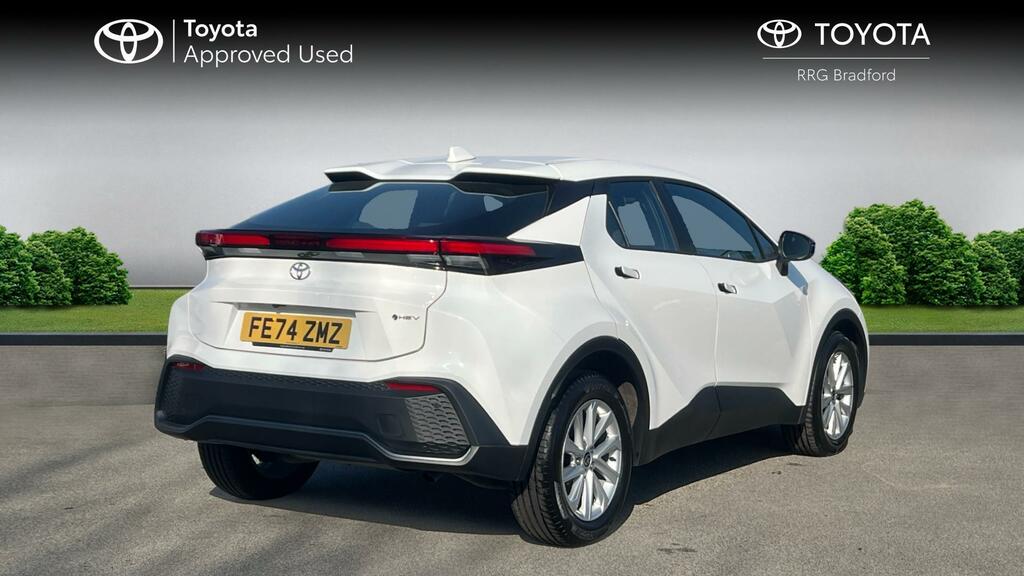 Toyota C-Hr 1.8 Vvt-h Icon Cvt Euro 6 Ss FE74ZMZ White #2