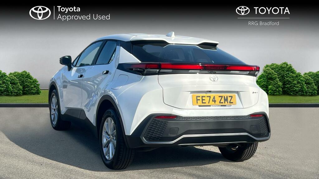 Toyota C-Hr 1.8 Vvt-h Icon Cvt Euro 6 Ss FE74ZMZ White #4