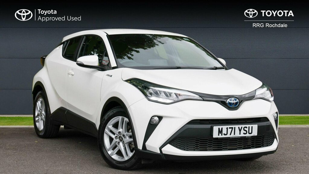 Toyota C-Hr 1.8 Vvt-h Icon Cvt Euro 6 Ss White