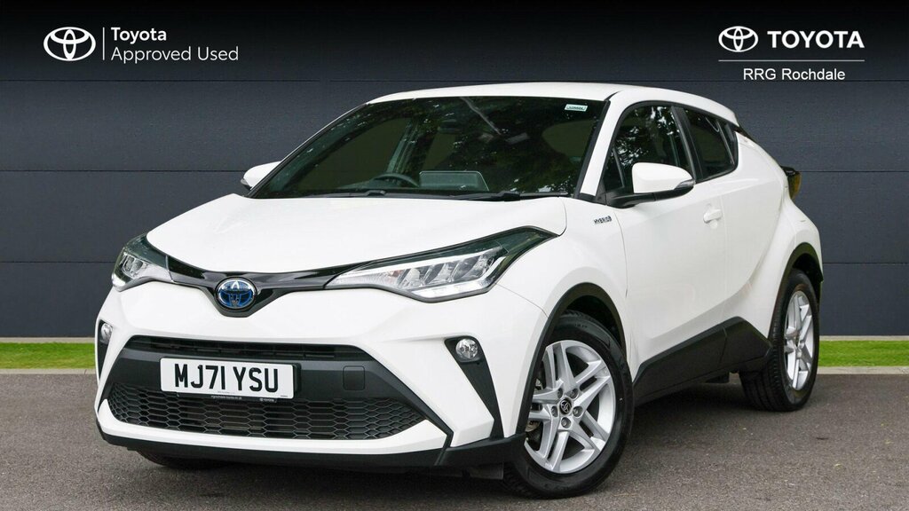 Toyota C-Hr 1.8 Vvt-h Icon Cvt Euro 6 Ss White #3
